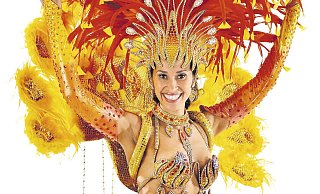Bildzeile (für alle Fotos):Samba-Show: Die Tänzerinnen von „Brasil Dance“ werden bei der HöxteranerWeiberfastnacht für eine ausgelassene Stimmung sorgen. - Foto: Brasil Dance