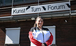 Aimee Boorman bleibt am Kunst-Turn-Forum in Stuttgart Trainerin. - Bernd Weißbrod/dpa