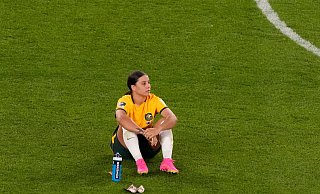 Samantha Kerr spielt in London für den FC Chelsea. - Mark Baker/AP/dpa
