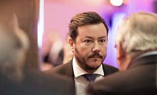 René Benko hatte in Zeiten niedriger Zinsen ein undurchsichtiges Firmennetzwerk aufgebaut, zu dem unter anderem der unfertige Elbtower in Hamburg gehört. - Marcel Kusch/Deutsche Presse-Agentur GmbH/dpa