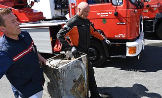 Ein Wäschetrockner könnte fie Ursache für den Brand bei Kleinemas sein. - Andreas Eickhoff