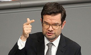 Bundesjustizminiser Marco Buschmann (FDP) im Deutschen Bundestag. - Wolfgang Kumm/dpa