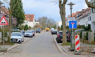 Anwohner der Hindenburgstraße fordern eine Einbahnstraßenregelung. Die Stadtverwaltung ist dagegen. - Ulf Hanke