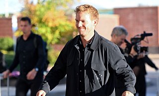 Julian Nagelsmann zeigt sich in den USA mit demonstrativ guter Laune. - Federico Gambarini/dpa