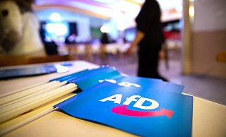 Politiker der AfD sind auch im Kreis Gütersloh regelmäßig auf der Suche nach geeigneten Sälen für ihre Veranstaltungen. - Picture Alliance