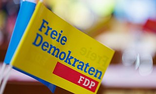 Derzeit kein Rückenwind: Die FDP in der Krise - Daniel Karmann/dpa