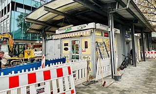 Der Vertrag mit dem Kioskpächter am Kesselbrink in Bielefeld wurde zu Ende März 2025 gekündigt. - Stefan Becker