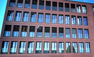 Das jüngste Gebäude des Umweltbetriebs  - jetzt wir an neuer Stelle gebaut. - ANDREAS FRUECHT