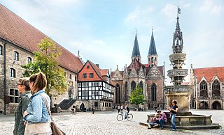 Der Altstadtmarkt ist eine der Attraktionen von Braunschweig. - Braunschweig Stadtmarketing GmbH/Marek Kruszewski