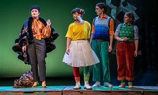 Das diesjährige Weihnachtsstück des Paderborner Theaters "Pippi Langstrumpf" ist die erste von 48 terminierten Vorstellungen und feierte am Donnerstag Premiere. - Tobias Kreft