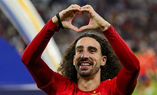 Marc Cucurella gewann mit der spanischen Nationalmannschaft den EM-Titel. - Christian Charisius/dpa
