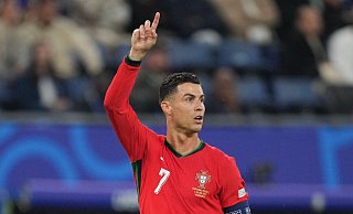 Wie lange noch im Nationalteam? Portugals Superstar Cristiano Ronaldo. - Soeren Stache/dpa