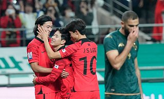 Südkorea setzte sich souverän gegen Tunesien durch. - Ahn Young-joon/AP/dpa