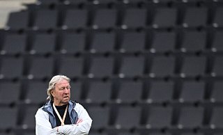 Horst Hrubesch, Bundestrainer der Frauen-Nationalmannschaft. - Sebastian Christoph Gollnow/dpa
