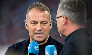 Bundestrainer Hansi Flick beschrieb seine Pläne für die deutsche Nationalmannschaft in München. - Sven Hoppe/dpa