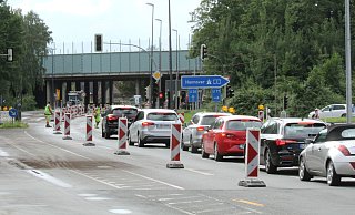 Am Donnerstag und Freitag, 27. und 28. Februar, werden vorbereitende Rodungsarbeiten an der Verler Straße in Gütersloh durchgeführt. - Matthias Gans