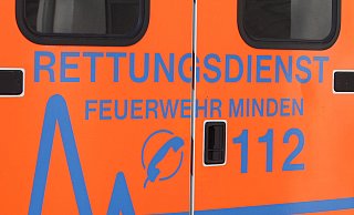 Ein 22-Jähriger ist bei einem Unfall in Porta Westfalica lebensgefährlich verletzt worden. Symbolfoto: MT-Archiv