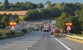 Die Einsatzstelle liegt in der Senke nördlich der Bonneberger Straße. - Thorsten Gödecker