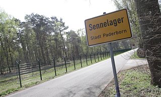 Die britische Armee in Paderborn will das von ihr genutzte Gelände mit einem Zaun absichern. - Uwe Müller