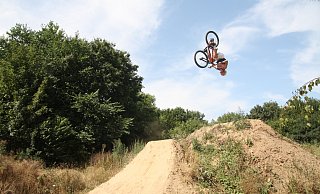 Tobey Miley in seinem Element. Hier macht er einen Backflip. (Archivbild) - Anthea Moschner