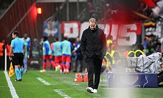 Erste Niederlage für Trainer Kasper Hjulmand. - Bernd Thissen/dpa