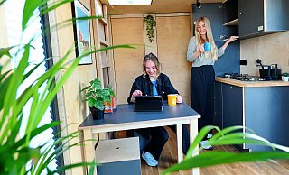 Klein aber fein: Immer mehr Menschen wollen in einem Tiny House leben. - Barbara Franke
