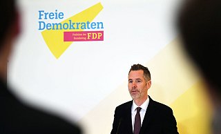 Die FDP habe deutlich gemacht, dass man alles verhindern werde, was die deutsche Wirtschaft schwächt, so Christian Dürr. - Serhat Kocak/dpa