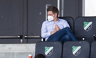 Knackigen Saisonendspurt mit dem SVR vor der Brust: Sportchef Alexander Müller. - Noah Wedel
