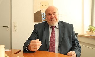 Kirchlengerns Bürgermeister Rüdiger Meier - Niklas Krämer
