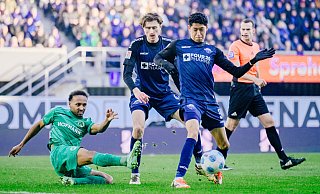 Die SCP-Akteure Santiago Castaneda (r.) und Calvin Brackelmann, hier im Heimspiel gegen Fürth, legten beim Marktwert um jeweils 500.000 Euro zu. - BESIM MAZHIQI Die SCP-Akteure Santiago Castaneda (r.) und Calvin Brackelmann, hier im Heimspiel gegen Fürth, legten beim Marktwert um jeweils 500.000 Euro zu. - BESIM MAZHIQI