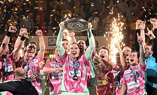 Nach der Meisterschaft wollen die Füchse Berlin auch die Champions League gewinnen. - Uli Deck/dpa
