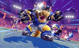Ja, auch Erzscherge Bowser steht in «Mario Strikers: Battle League» auf dem Platz. - Nintendo/dpa-tmn