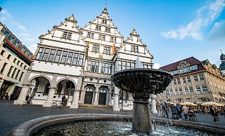 Die Sitzungen des Stadtrats werden im Paderborner Rathaus abgehalten. - Björn Leisten