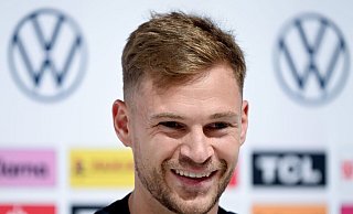 Joshua Kimmich äußerte sich auch über Cristiano Ronaldo als Gegner. - Federico Gambarini/dpa