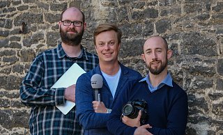 Reisen kreuz und quer durch die EU: Tom Sundermann, Matthias Schwarzer und Joris Gräßlin. - Andreas Zobe