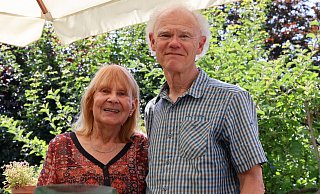 Das Ehepaar Klaus aus Theesen war froh, dass es überhaupt wieder zurück nach Bielefeld gekommen war. - Marco Hilla Das Ehepaar Klaus aus Theesen war froh, dass es überhaupt wieder zurück nach Bielefeld gekommen war. - Marco Hilla