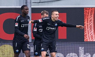 Paderborn holte sich gegen Düsseldorf die drei Punkte. - David Inderlied/dpa