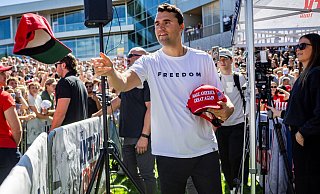 Charlie Kirk war am Mittwoch bei einer Veranstaltung erschossen worden, bei der er mit Studenten politische und gesellschaftliche Themen debattieren wollte. - Tess Crowley/The Deseret News/AP/dpa