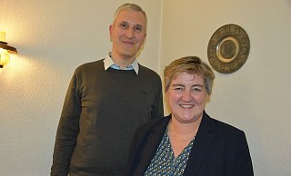 Alexander Siefert und Birgit Ernst haben sich überraschenderweise dazu entschieden, in das Rennen umd die Adenauer-Nachfolge einstegen zu wollen. - Birgit Nolte