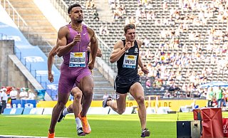Rund 40.000 Fans feierten Leo Neugebauer beim Istaf. - Andreas Gora/dpa