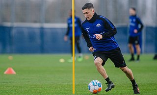 Marcel Mehlem ist in dieser Woche ins Mannschaftstraining zurückgekehrt. Ob er am Freitag wieder im Paderborner 20er-Kader steht, ist jedoch fraglich. - Besim Mazhiqi