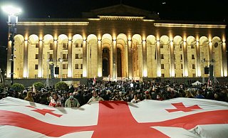 Der deutsche Botschafter hatte der georgischen Regierung öffentlich einen autoritären Kurs vorgeworfen und Prozesse gegen Oppositionelle besucht. (Archivbild) - Zurab Tsertsvadze/AP/dpa