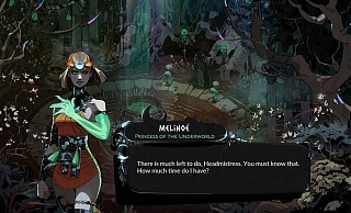 Vorhang auf für die Protagonistin: Mit Melinoë - der «Princess of the Underworld» - gehen die Spieler auf die Mission. - Supergiant Games/dpa-tmn