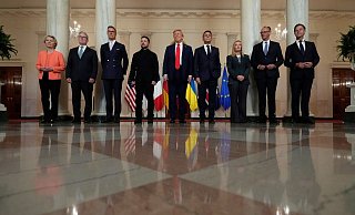 Trump arbeitet an einem Zweiertreffen Putins mit Selenskyj. - Alex Brandon/AP/dpa Trump arbeitet an einem Zweiertreffen Putins mit Selenskyj. - Alex Brandon/AP/dpa