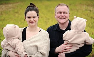 Ludger Hildebrand will Kirchlengerns nächster Bürgermeister werden. Der Entschluss für die Kandidatur fiel aber nicht ohne seine Frau Maren. - Gerald Dunkel