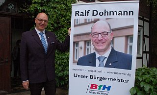 Ralf Dohmann ist der Bürgermeisterkandidat der Bürger für Höxter (BfH). - Mathias Brüggemann