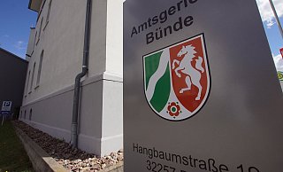 Der Fall wird vor dem Amtsgericht Bünde verhandelt. - Niklas Krämer