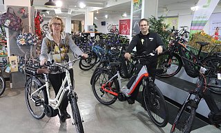 Petra Schminke und Pierre Lison werden mit Bike Plantage im Frühjahr umziehen. - Dirk Windmöller