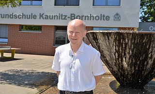 Otfried Morck hat in seiner Zeit als Schulleiter, insbesondere durch seine unkonventionelle Art, Dinge anzugehen, im Grundschulverbund viel erreicht. Jetzt freut sich der 66-Jährige auf den Ruhestand und Radtouren. - Karin Prignitz