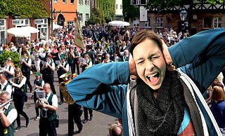Für ein Schützenfest müssen Nachbarn eine Ausnahme machen und den Krach hinnehmen. - Andreas Frücht, DPA/Montage: Andreas Frücht